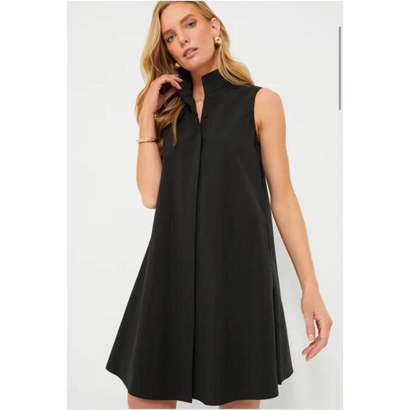 TUCKERNUCK Black Sleeveless Charlie Dress NWT Small S Sold Out - Picture 2 of 7